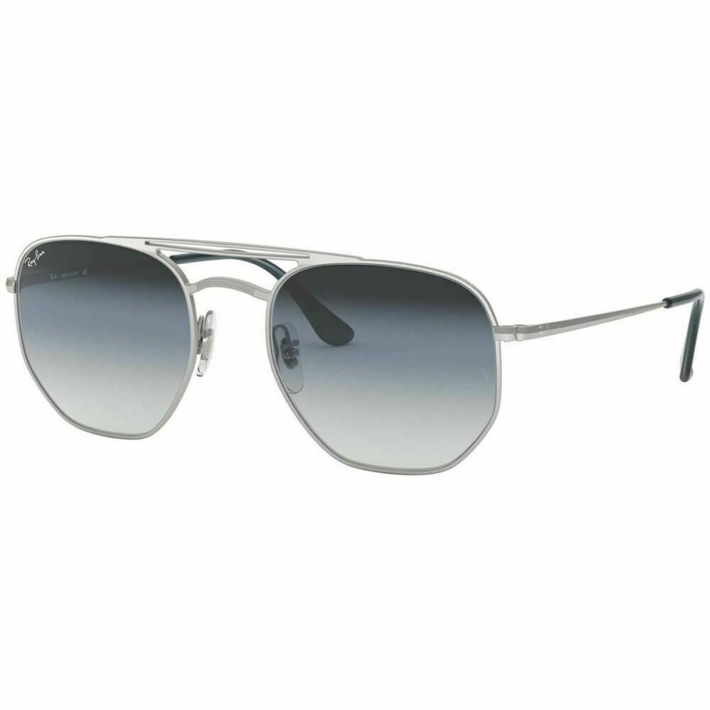 Ray-Ban Square Sunglasses w/ Blue Gradient Lens